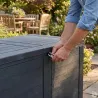 Coffre de rangement jardin capacité 170 L