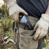 Lunettes de sécurité branches ajustables anti-rayures noires