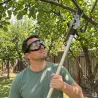Lunettes de sécurité branches ajustables anti-rayures noires