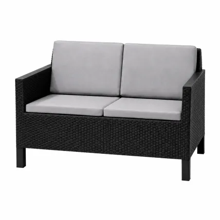 Ensemble salon de jardin Chicago marron Keter®