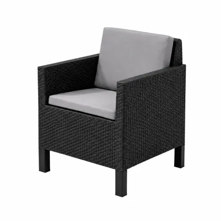 Ensemble salon de jardin Chicago marron Keter®