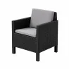 Ensemble salon de jardin Chicago marron Keter®