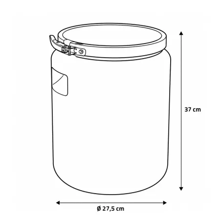 Bidon supplémentaire 20L pour moulin ET - VERCELLA