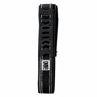 Collier réfléchissant pour chien avec poignée - Noir
