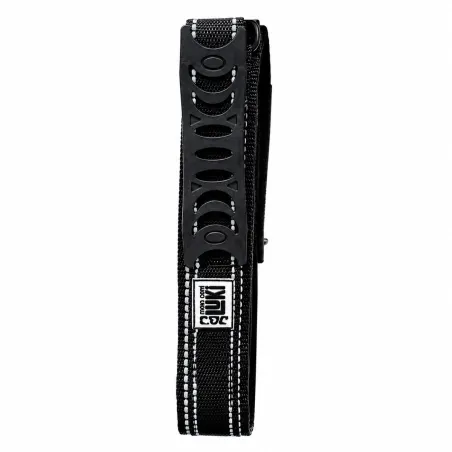Collier réfléchissant pour chien avec poignée - Noir