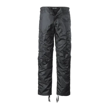 Pantalon thermo homme Brandit noir déperlant | Ducatillon