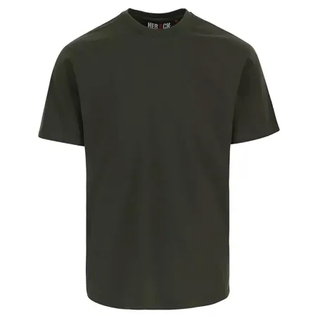 Tee-shirt kaki Herock – coton 190 g/m², du M au 4XL
