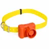 Collier de dressage Prohunt Beeper orange – 2 modes