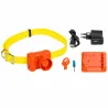 Collier de dressage Prohunt Beeper orange – 2 modes