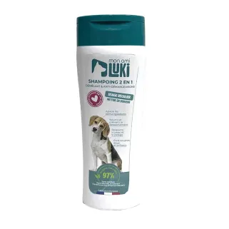 Shampoing 2en1 apaisant anti-démangeaisons chien 300ml