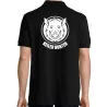 Polo Keiler Hunter noir 100% coton manches courtes logo 3