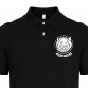 Polo Keiler Hunter noir 100% coton manches courtes logo 3
