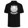 Polo Keiler Hunter noir 100% coton manches courtes logo 3