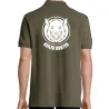 Polo Keiler Hunter kaki 100% coton manches courtes logo 3