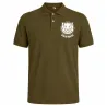Polo Keiler Hunter kaki 100% coton manches courtes logo 3
