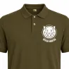 Polo Keiler Hunter kaki 100% coton manches courtes logo 3