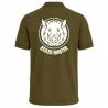 Polo Keiler Hunter kaki 100% coton manches courtes logo 3