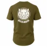 T-Shirt Keiler Hunter kaki 100% coton manches courtes logo 3