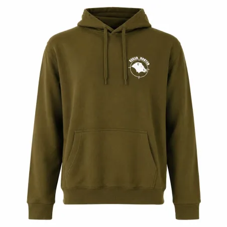 Sweat Keiler Hunter kaki 50% coton 50% logo 1