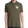 Polo Keiler Hunter kaki logo 1
