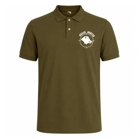 Polo Keiler Hunter kaki logo 1