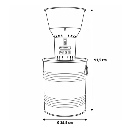 Moulin à céréales électrique 1200W + 4 grilles