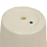Abreuvoir seau à anse blanc et vert contenance 18 L Olba