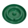 Abreuvoir seau à anse blanc et vert contenance 18 L Olba