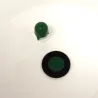 Abreuvoir seau à anse blanc et vert contenance 18 L Olba
