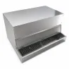 Pondoir galvanisé ramassage extérieur 2 cases