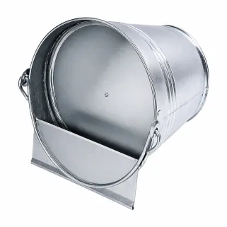Abreuvoir poule seau métal 7,5L 