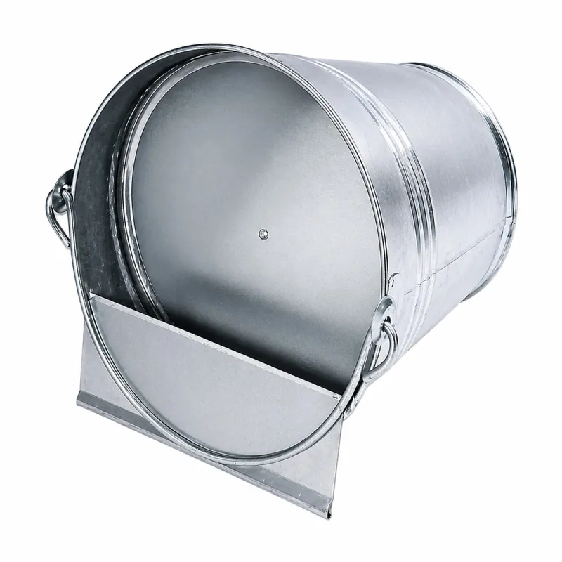 Abreuvoir poule seau métal 7,5L 