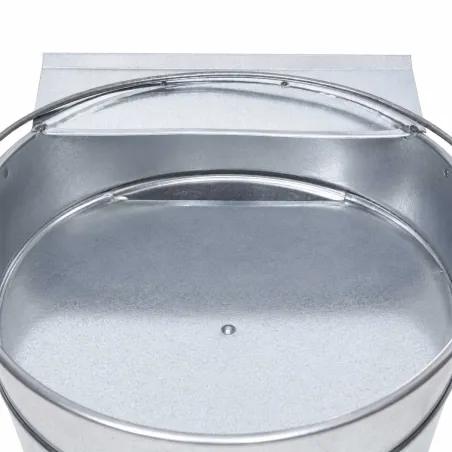 Abreuvoir poule seau métal 7,5L 