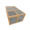 Poulailler Hefa+ avec enclos intégré 200x115x75cm - Jusqu'à 6 poules