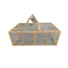 Poulailler Hefa+ avec enclos intégré 200x115x75cm - Jusqu'à 6 poules