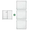 Kit parc à chiot carré 1 x 1 m
