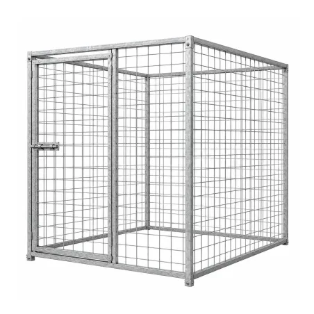 Kit chenil maille carrée avec panneaux 1,50 m et 2 m