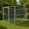 Kit chenil barreaux rectangulaire 1,50 x 2 m avec ouverture 1,50 m