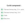 315.4750. Kit chenil barreaux carré 1,50 x 1,50 m