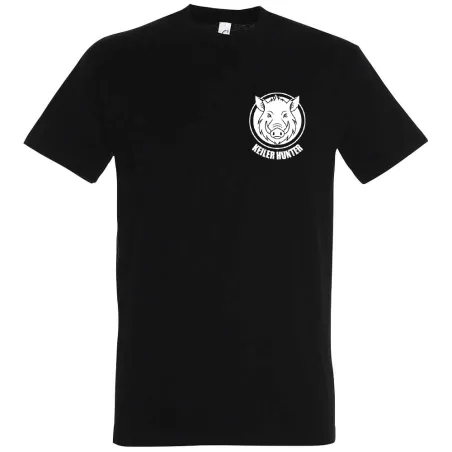 T-Shirt Keiler Hunter noir 100% coton manches courtes logo 3