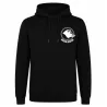 Sweat Keiler Hunter noir capuche coton logo 2