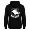 Sweat Keiler Hunter noir capuche coton logo 2
