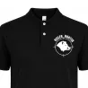 Polo Keiler Hunter noir logo 1