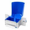 Abreuvoir porte bouteille lot de 2 fixation cage - galvanisé