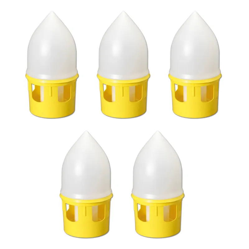 Lot de 5 Abreuvoirs siphoïde pour pigeons 5L - RIVER