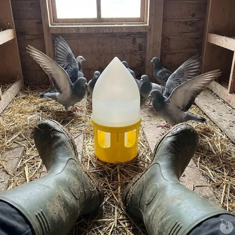 Abreuvoir siphoïde pour pigeons 5L