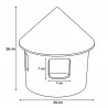Abreuvoir plastique 2 litres pigeons Diamètre 26 cm