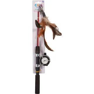 Jouet pour chats 40cm - Accessoire de jeu félin interactif