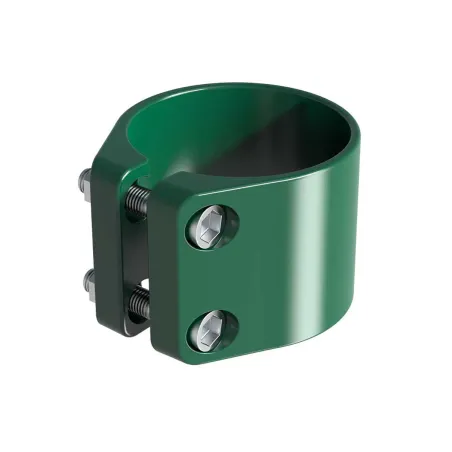 Kit de clôture grillagée rigide 20 m - Hauteur 153 cm - Panneaux galvanisés époxy