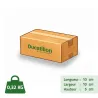 Lot de 4 équerres de fixation pour clôture en acier galvanisé - Vis 3,8 cm incluses